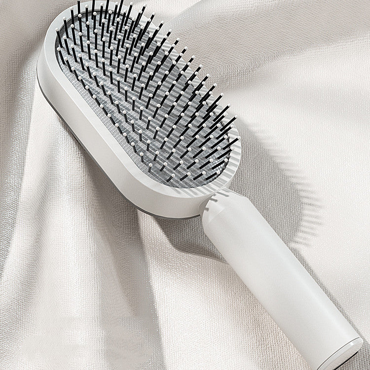 Self Cleaning Hair Brush and Massage Comb