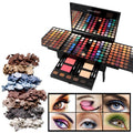 180 Colors of  Eye Shadow and Blush Set in a Makeup Palette Box