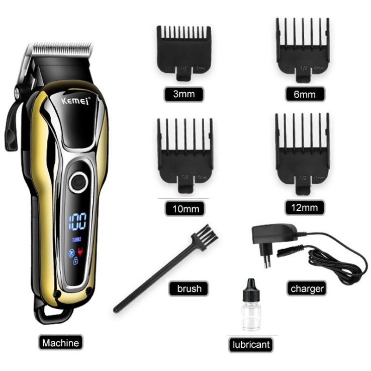 Rechargeable Professional Hair Clipper and Beard Trimmer