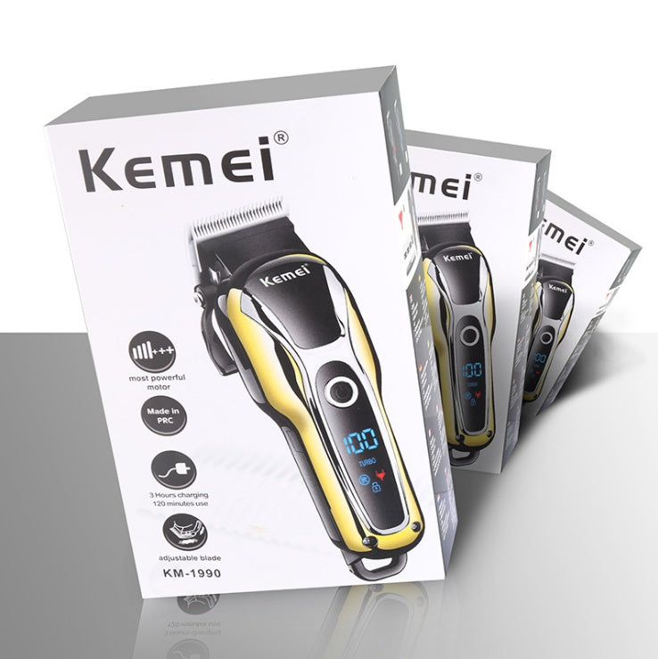 Rechargeable Professional Hair Clipper and Beard Trimmer