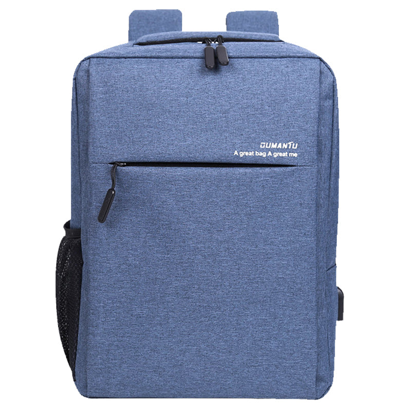 Waterproof & shockproof rechargeable laptop backpack