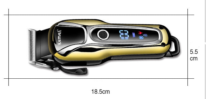 Rechargeable Professional Hair Clipper and Beard Trimmer