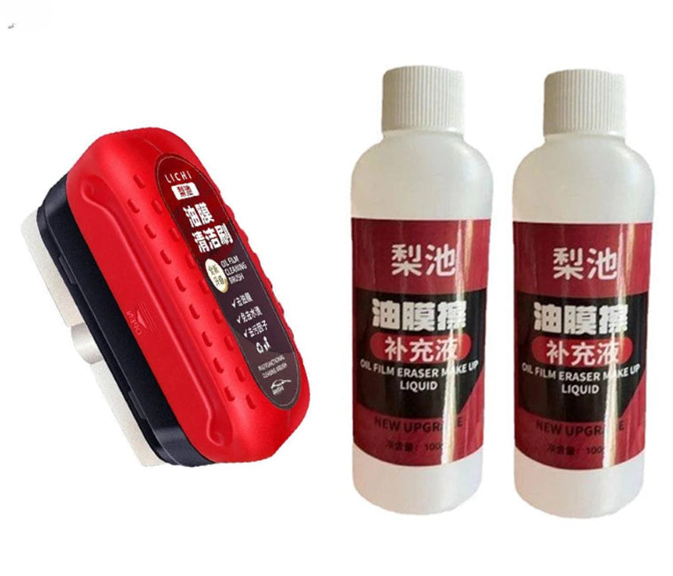Windshield Glass Sponge/Cleaner Universal Removes Dirt and Road Film