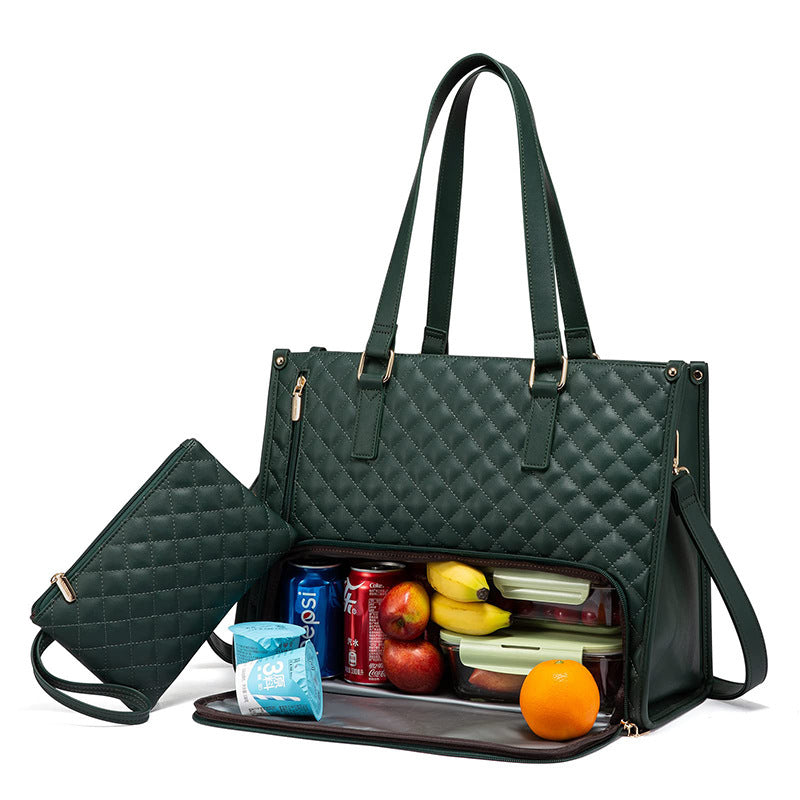 Women's Thermal Insulated Cross-body Lunch Box or Laptop Bag