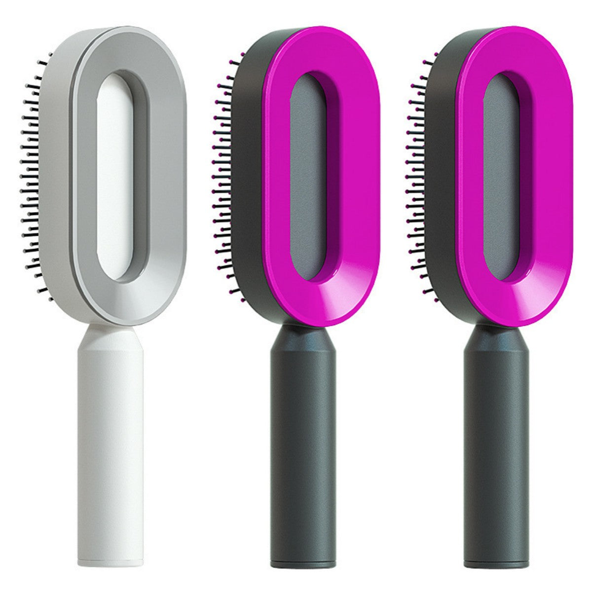 Self Cleaning Hair Brush and Massage Comb