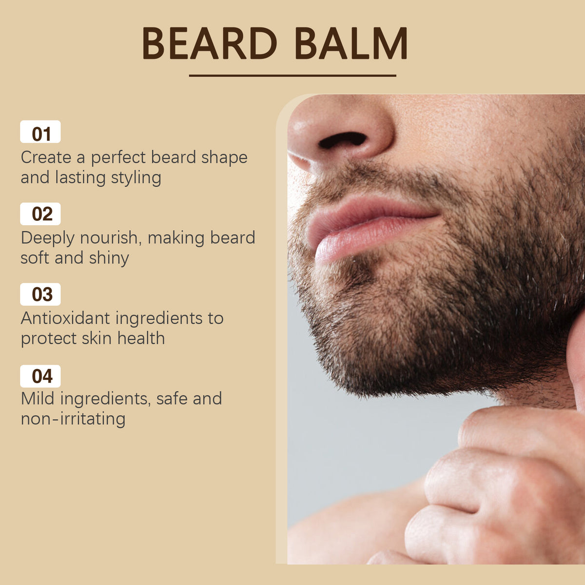 Men's Beard Care Essential Wax