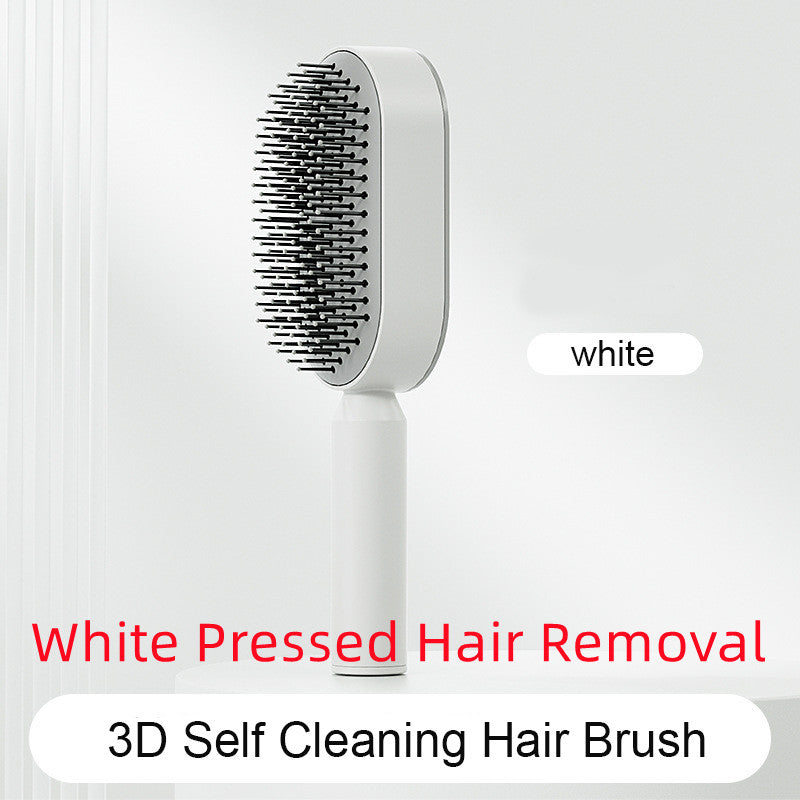 Self Cleaning Hair Brush and Massage Comb