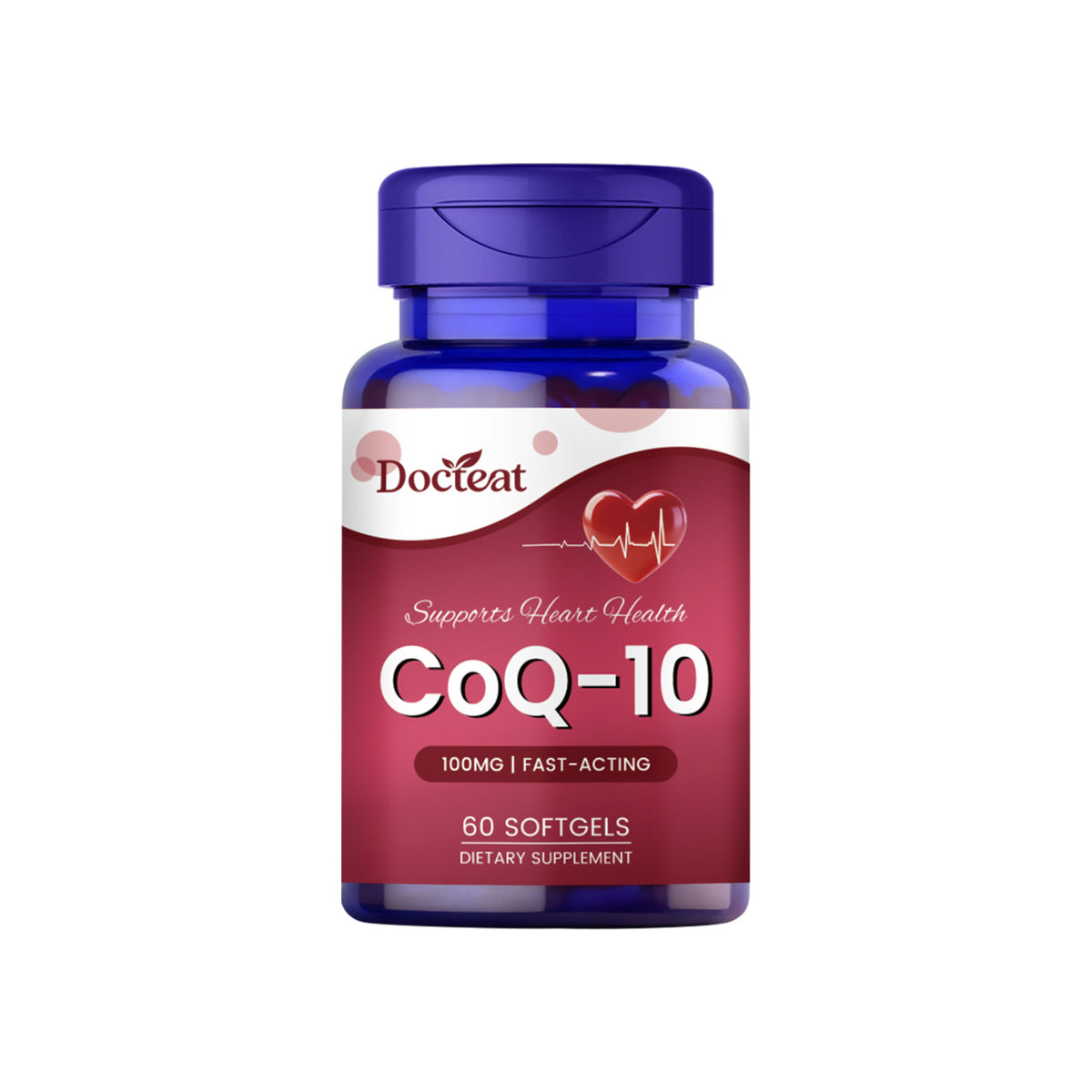 CoQ-10 Daily Nutritional Supplement Capsules
