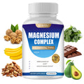 MAGNESIUM COMPLEX Capsules With Malate, Glycinate, and More!  90 EZ swallow Capsules
