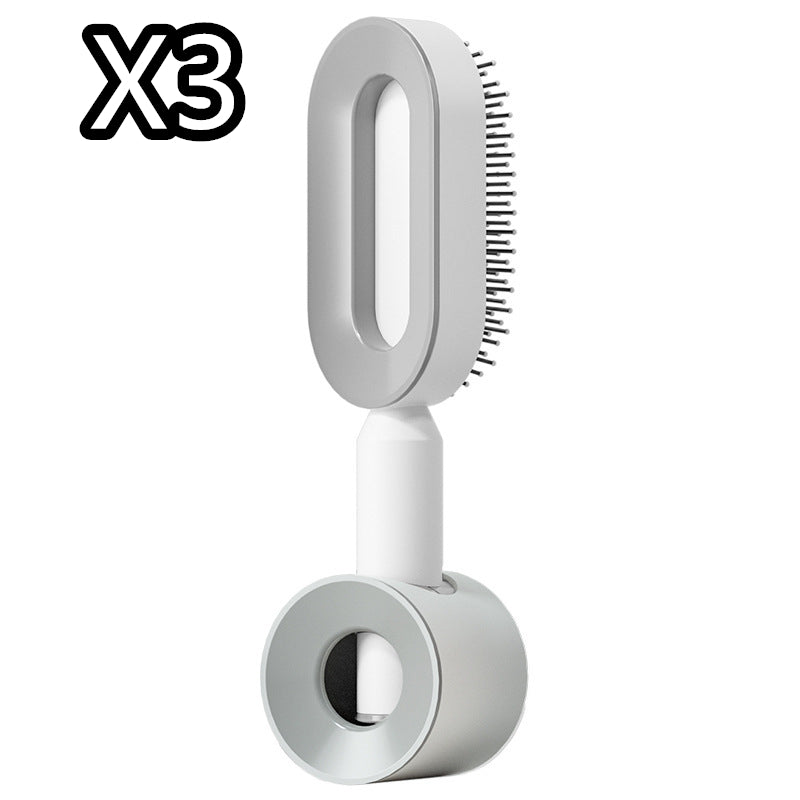 Self Cleaning Hair Brush and Massage Comb