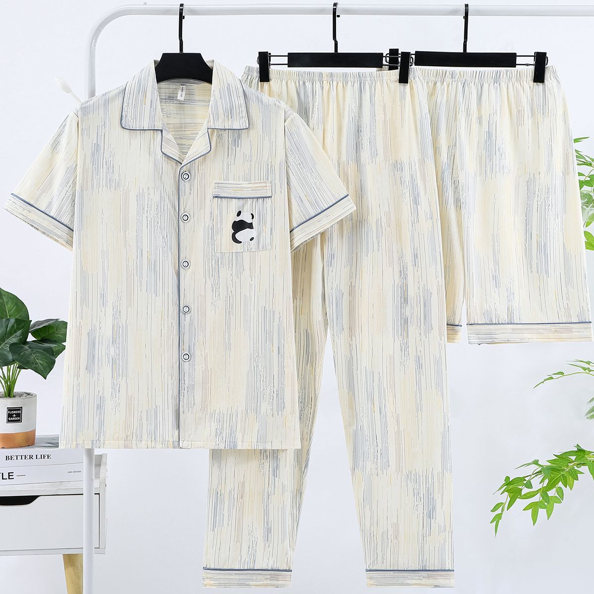 Men's Summer Short-sleeve Pants