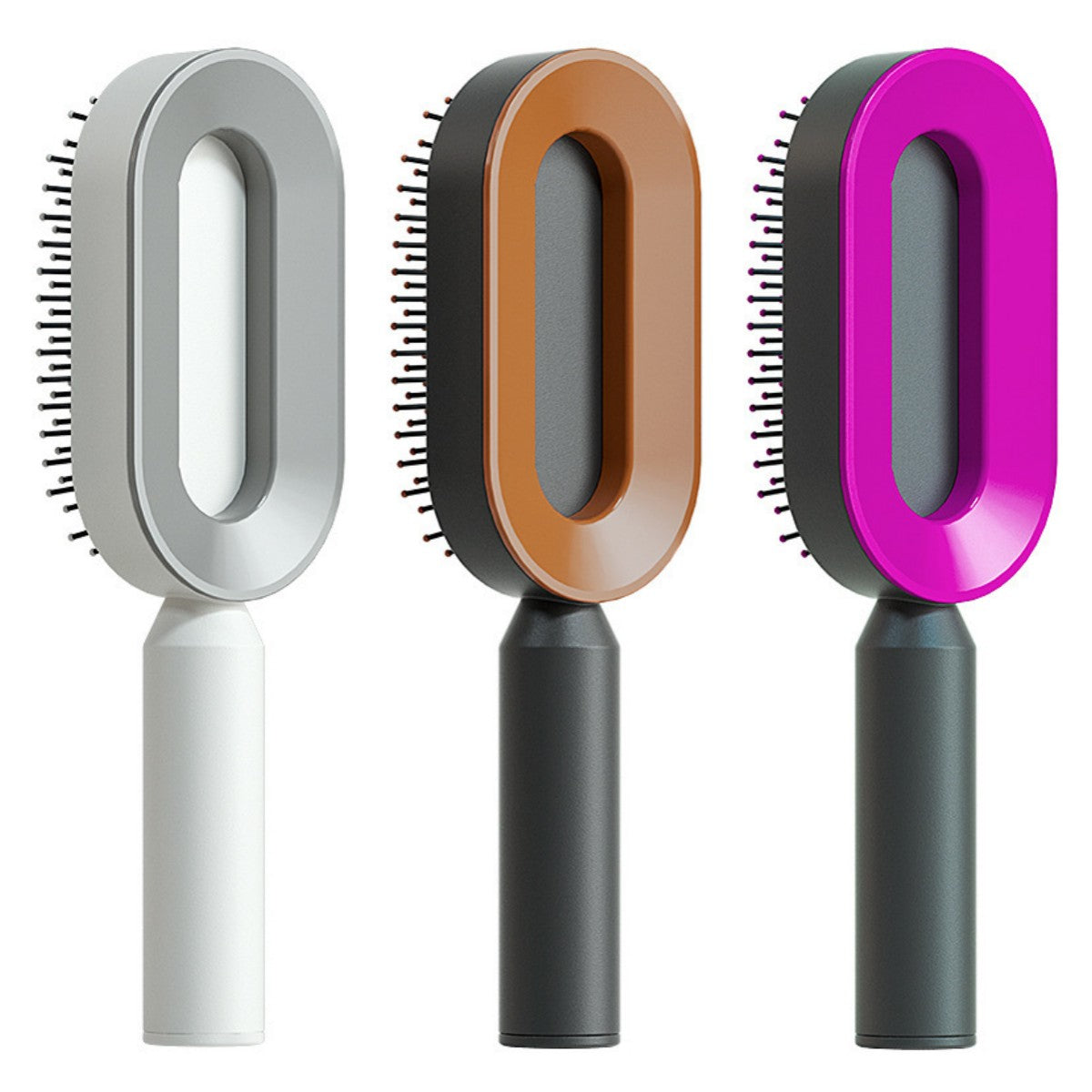 Self Cleaning Hair Brush and Massage Comb