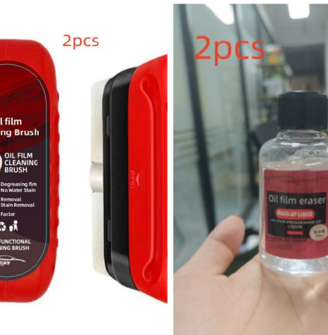 Windshield Glass Sponge/Cleaner Universal Removes Dirt and Road Film