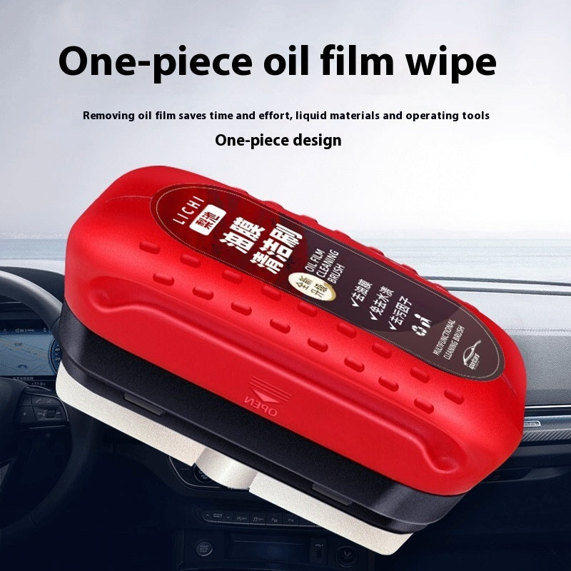 Windshield Glass Sponge/Cleaner Universal Removes Dirt and Road Film