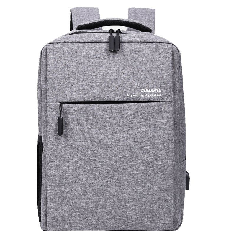 Waterproof & shockproof rechargeable laptop backpack