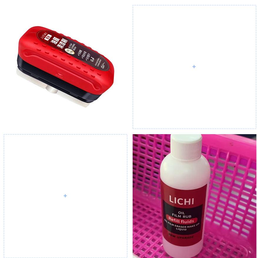 Windshield Glass Sponge/Cleaner Universal Removes Dirt and Road Film