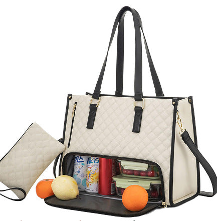Women's Thermal Insulated Cross-body Lunch Box or Laptop Bag
