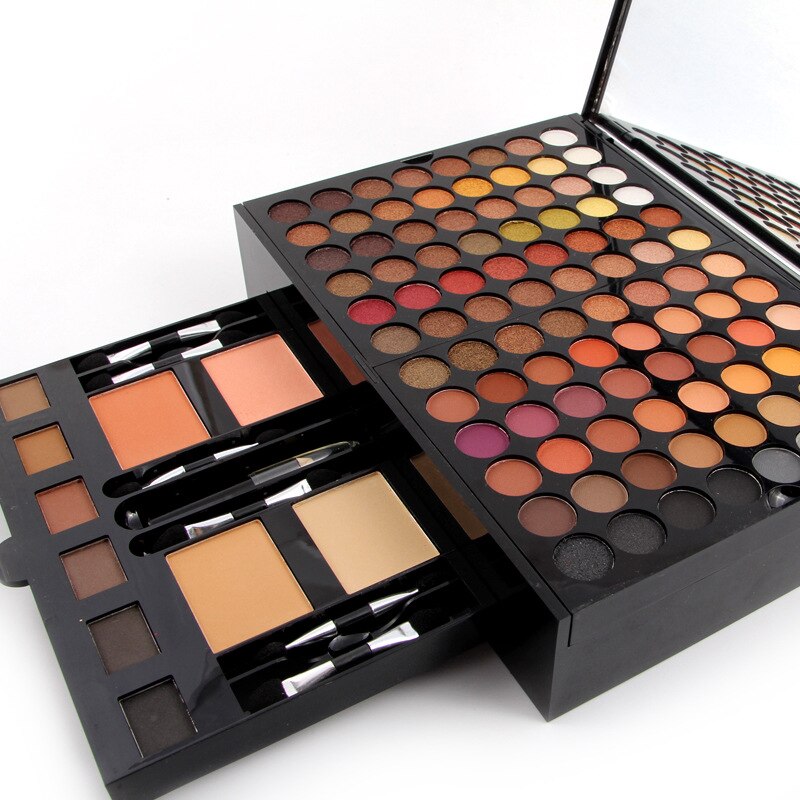 180 Colors of  Eye Shadow and Blush Set in a Makeup Palette Box
