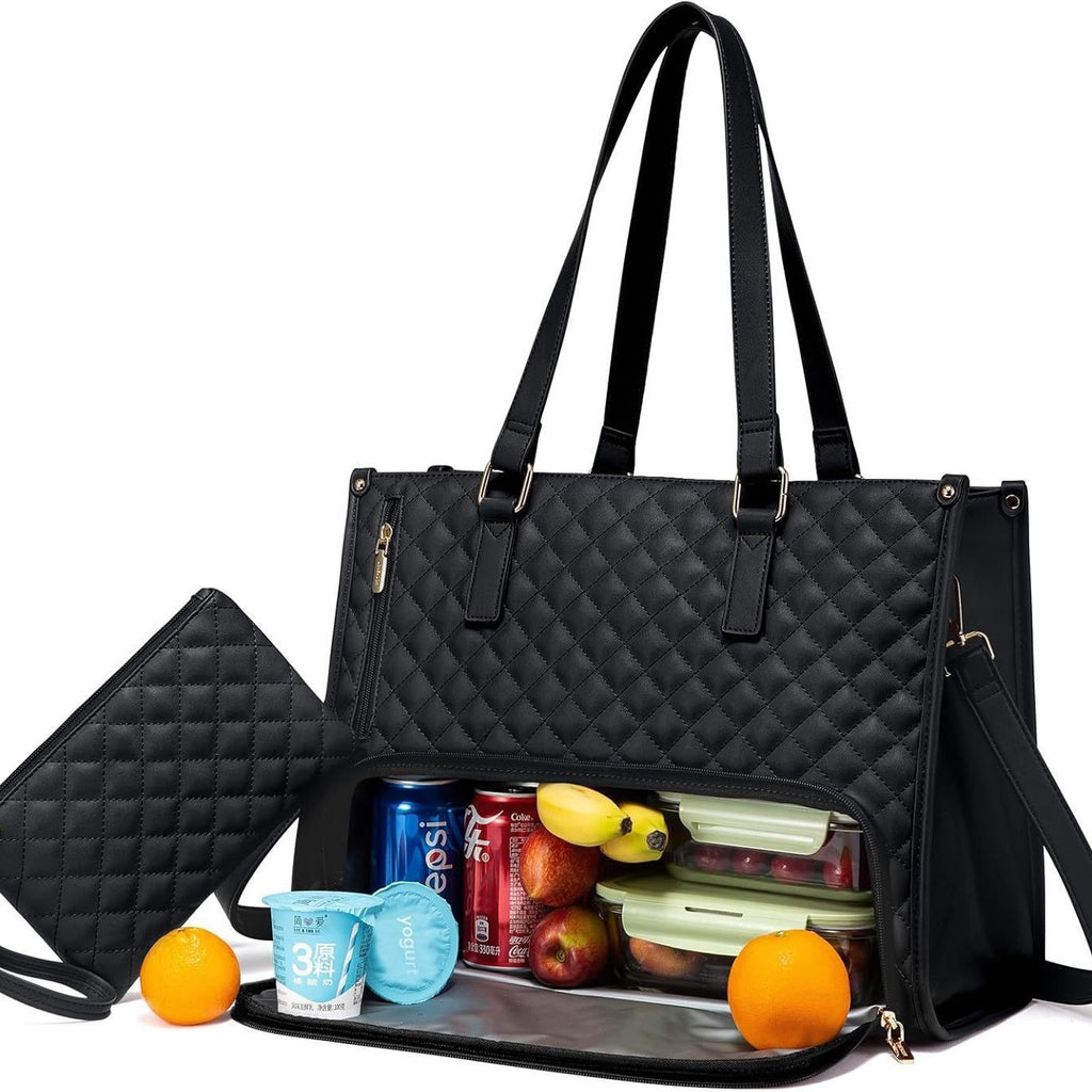 Women's Thermal Insulated Cross-body Lunch Box or Laptop Bag