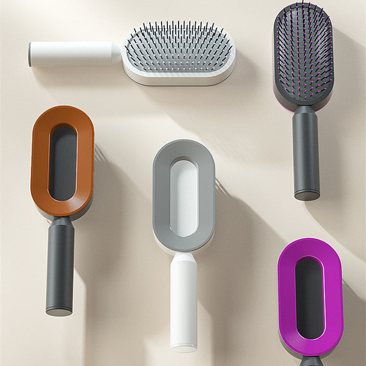 Self Cleaning Hair Brush and Massage Comb