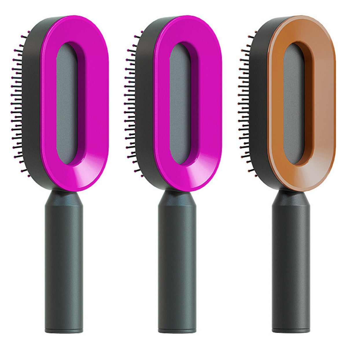 Self Cleaning Hair Brush and Massage Comb