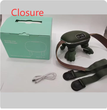 Wireless Neck & Shoulder Muscle Massager Shoulder & Back Kneading Massager