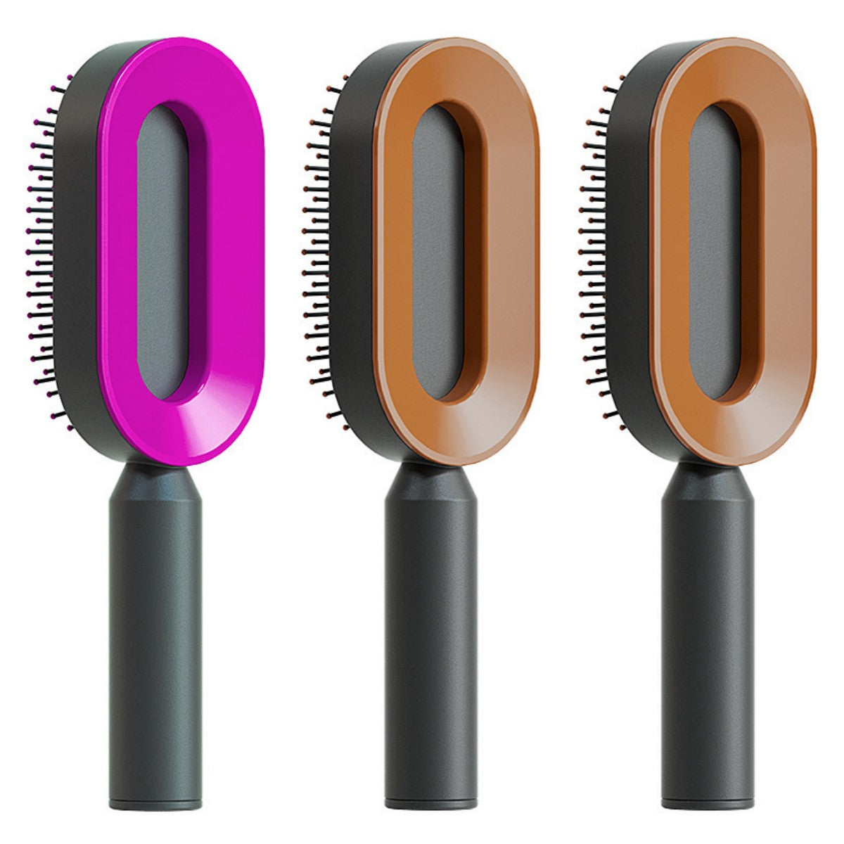 Self Cleaning Hair Brush and Massage Comb