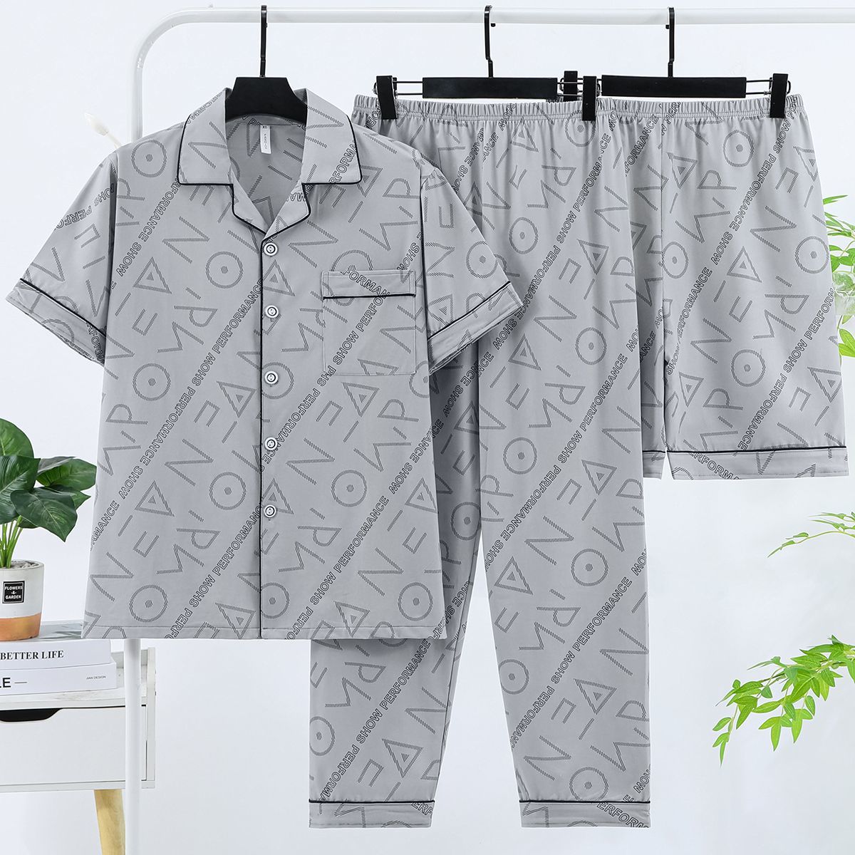 Men's Summer Short-sleeve Pants