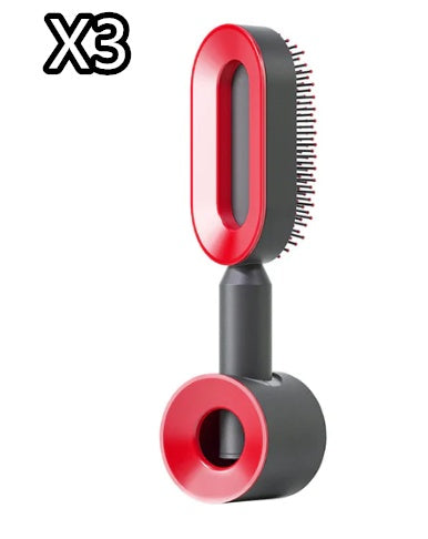 Self Cleaning Hair Brush and Massage Comb