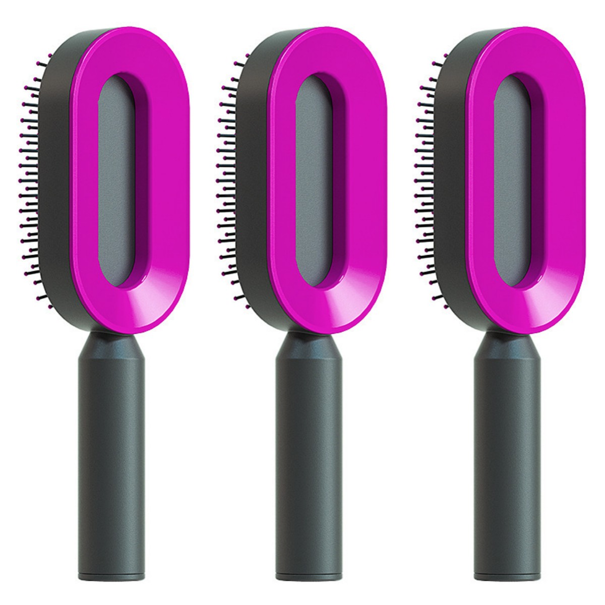 Self Cleaning Hair Brush and Massage Comb