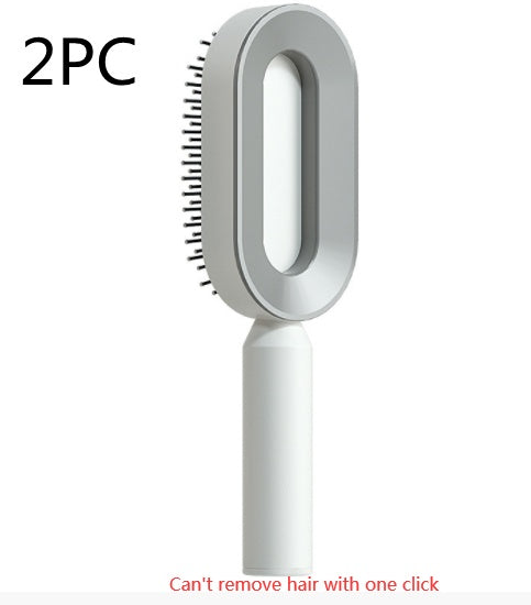 Self Cleaning Hair Brush and Massage Comb