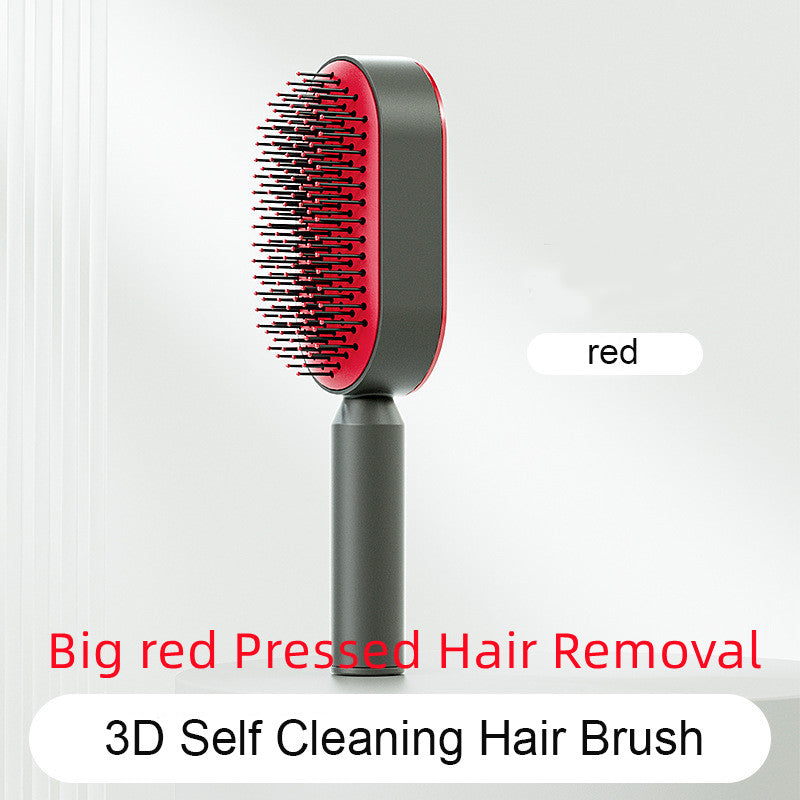 Self Cleaning Hair Brush and Massage Comb