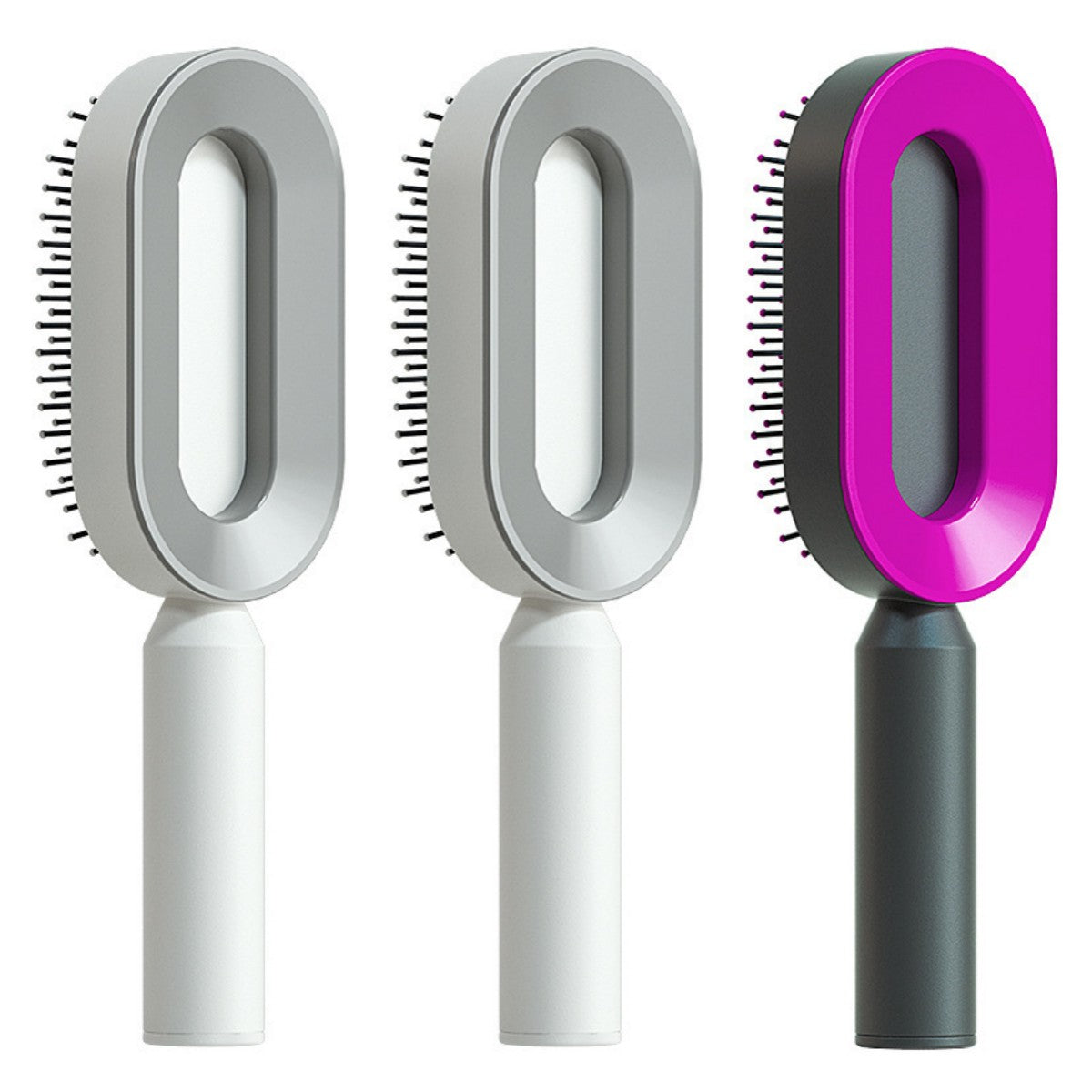 Self Cleaning Hair Brush and Massage Comb