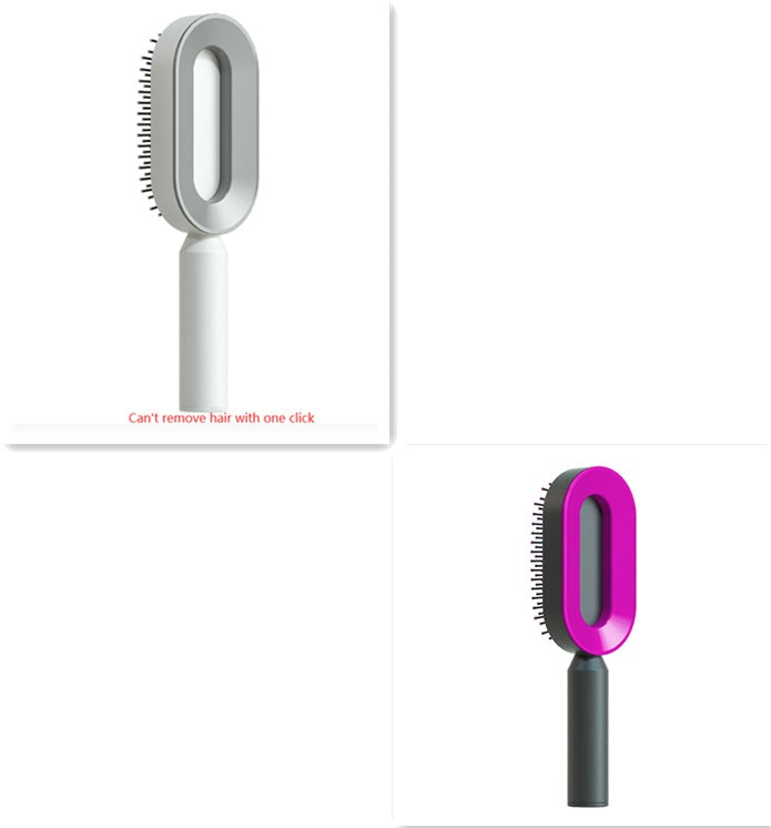 Self Cleaning Hair Brush and Massage Comb